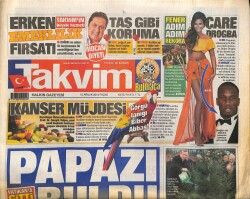 Takvim Gazetesi 15 Aralık 2013 - Ahmet Bozerin Coca-Cola Yolculuğu GZ100812 - 2