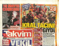 Takvim Gazetesi 19 Mayıs 2013 - Unutkan Ajda, Divaya Ağır Taş GZ101118 - 1