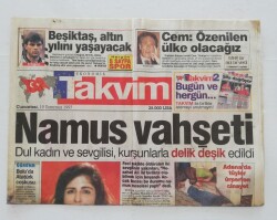 Takvim Gazetesi 19 Temmuz 1997- Beşiktaş Altın Yılını Yaşayacak. - GZ45875 - 1