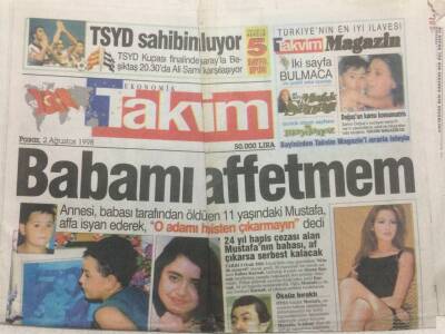 Takvim Gazetesi 2 Ağustos 1998 - Orduda Terfi Heyecanı GZ47945 - 1