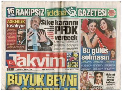 Takvim Gazetesi 2 Aralık 2011 - Victorias Secret Avrupadaki İlk Mağazasını Dün İstanbul Nişantaşında Açtı GZ48053 - 1