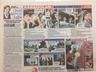 Takvim Gazetesi 2 Eki 20 Ekim 1997 - Esra Ceylana Kaset Teklifi Yağıyor GZ52147 - 1
