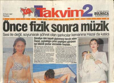 Takvim Gazetesi 2 Eki 22 Eylül 1997 - Okullarda Geleceğe Yönelik Umutlar... GZ102739 - 1