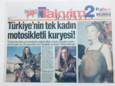 Takvim Gazetesi 2 Eki - 24 Şubat 1998 - Emel Sayın Avukat Sevgilisi Hamdi Yasaman İle Tekrar Beraber GZ41870 - 1