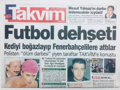 Takvim Gazetesi 20 Ekim 1999 - Haluk Ulusoyun Son Sevgilisi Örümcek Kadın GZ42882 - 1
