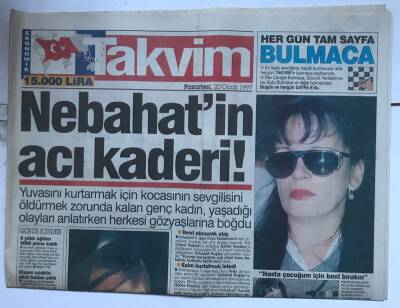 Takvim Gazetesi 20 Ocak 1997 - Ereğli Halkı Sokağa Döküldü GZ8501 - 1