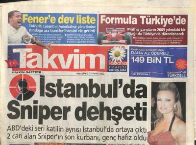 Takvim Gazetesi 21 Kasım 2002 - Bir Hastane , Döner Sermayeden Maaş Kadar Prim Verince , Adamını Bulan Tayinini Çiftliğe Çıkarttı GZ113029 - 1
