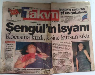Takvim Gazetesi 21 Nisan 1997 - Menderes ANAPın Umudu GZ39062 - 1