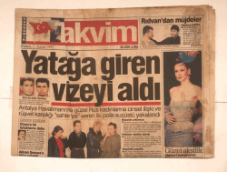 Takvim Gazetesi 21 Şubat 1997 - Memura Borç Ayıbı GZ5440 - 1
