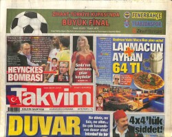 Takvim Gazetesi 22 Mayıs 2013 - Seda Sayanın Arabasına Yılan Koydular GZ101127 - 1