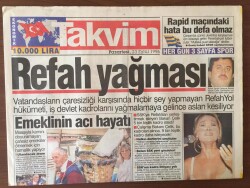 Takvim Gazetesi 23 Eylül 1996 - İçkili Araç Kullananın Ehliyeti Geri Alınacak GZ6745 - 2