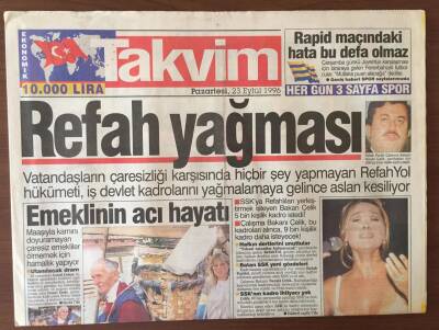 Takvim Gazetesi 23 Eylül 1996 - İçkili Araç Kullananın Ehliyeti Geri Alınacak GZ6745 - 2