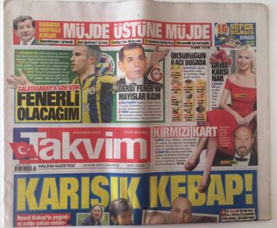 Takvim Gazetesi 24 Ekim 2015 - Başbakan Davutoğlu Açıkladı Müjde Üstüne Müjde GZ20893 - 1