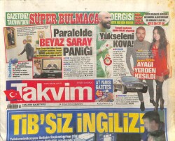 Takvim Gazetesi 24 Ocak 2015 - TİBsiz İngiliz GZ101099 - 1