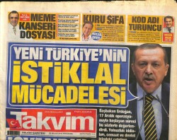 Takvim Gazetesi 26 Aralık 2013 - Türkiyenin İstiklal Mücadelesi GZ101084 - 2