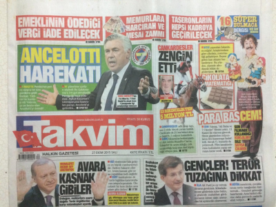 Takvim Gazetesi 27 Ekim 2015 - Cem Yılmaz Son Filminde Kullandığı Kuklaları Bile Satışa Çıkardı Para Bas Cem! GZ27855 - 1