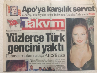 Takvim Gazetesi 27 Nisan 1997 - Beklenen İstifa Erez Ve Aktuna İstifa Etti GZ24251 - 1