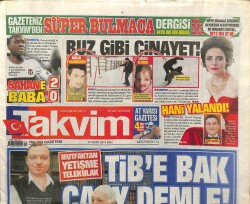 Takvim Gazetesi 27 Ocak 2015 - Engin Altan Düzyatanın Romantik Alışverişi GZ101139 - 2