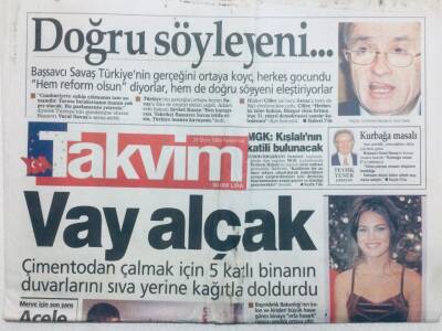 Takvim Gazetesi 28 Ekim 1999 - Ebru Şallı,Aramadığım Yer Kalmadı GZ42881 - 1