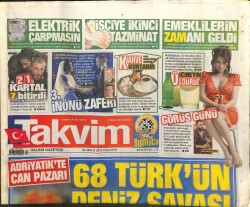 Takvim Gazetesi 29 Aralık 2014 - Adriyatikte Can Pazarı GZ101083 - 2