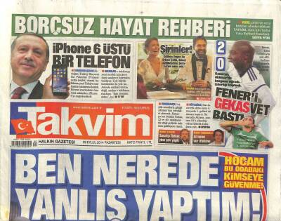 Takvim Gazetesi 29 Eylül 2014 - An İtibariyle Pensilvanya GZ101105 - 1