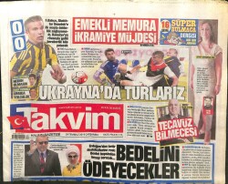 Takvim Gazetesi 29 Temmuz 2015 - Emekli Memura İkramiye Müjdesi GZ101080 - 2