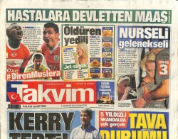 Takvim Gazetesi 3 Ağustos 2013 - Oscarlı Russell Crowedan Türk Oyunculara İltifat Yağdırdı GZ101135 - 1