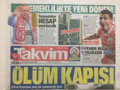 Takvim Gazetesi 3 Ağustos 2014 - Emeklilikte Yeni Dönem GZ51966 - 1