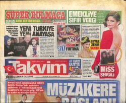 Takvim Gazetesi 31 Ocak 2015 - Avrupa Birliği İle Müzakere Başladı GZ101107 - 1