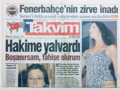 Takvim Gazetesi 4 Mayıs 1997 - Fenerbahçenin Zirve İnadı GZ42880 - 1