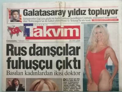 Takvim Gazetesi 7 Mayıs 1997 Barış Konuşmasında Alman Parlamenterleri Utandırdı - GZ44672 - 1