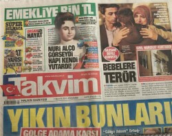 Takvim Gazetesi 7 Mayıs 2015-Batuhan Karadeniz Durmak Bilmiyor GZ45118 - 1