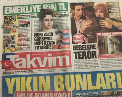 Takvim Gazetesi 7 Mayıs 2015-Batuhan Karadeniz Durmak Bilmiyor GZ45118 - 1