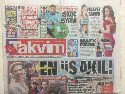 Takvim Gazetesi 8 Aralık 2016 - Haydi Fenerbahçe Güldür Yüzümüzü GZ29442 - 1
