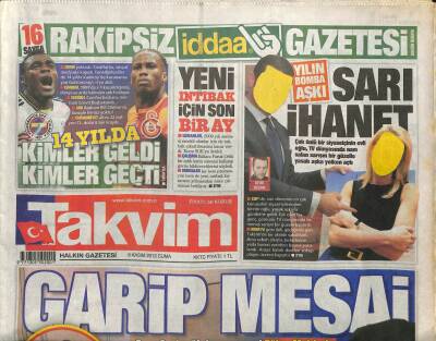 Takvim Gazetesi 8 Kasım 2013 - Emekli Oramiral Nusret Günerden Çarpıcı Açıklamalar GZ100484 - 2
