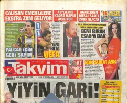 Takvim Gazetesi 9 Aralık 2015 - Bilal Erdoğandan Rusya İftiralarına Cevap GZ101109 - 2