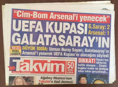 Takvim Gazetesi 9 Mayıs 2000 -Demirel 80 Devlet Başkanına Veda Mektubu Yolladı GZ10086 - 2