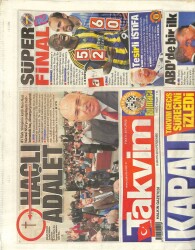 Takvim Gazetesi 9 Mayıs 2013 - 1 Demet 3 Pişti, Hadiseye Ödül İcat Ettiler GZ101138 - 1
