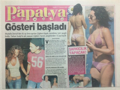 Takvim Gazetesi Papatya Eki 11 Temmuz 2004 - Mustafa Denizli,Gösteri Başladı GZ24280 - 1