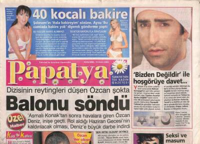 Takvim Gazetesi Papatya Eki 13 Ekim 2005 - Mahsun Kırmızıgülün Yeni Klibi Gösterime Giriyor GZ84879 - 1