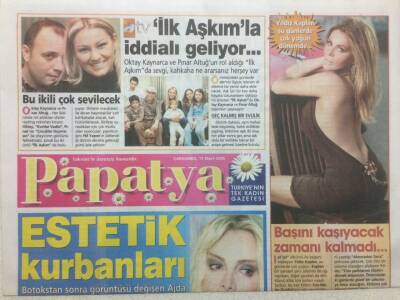 Takvim Gazetesi Papatya Eki 15 Mart 2006 - Estetik Kurbanları GZ47955 - 1