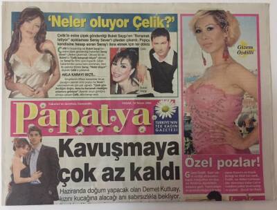 Takvim Gazetesi Papatya Eki 16 Nisan 2006 - Gizem Özdiliden Özel Pozlar GZ20075 - 1
