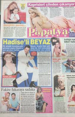 Takvim Gazetesi Papatya Eki 21 Haziran 2006 Hadiseli Beyaz GZ30754 - 1