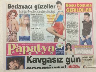 Takvim Gazetesi Papatya Eki 27 Mayıs 2006 - Tuba Ünsal Sevgilisi Yalınla Sürekli Tartışıyor GZ47958 - 1