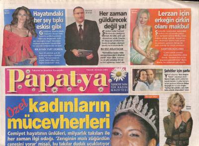 Takvim Gazetesi Papatya Eki 30 Ekim 2005 - Lerzan Mutlu İçin Erkeğin Çirkin Olanı Makbul GZ84878 - 1