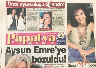 Takvim Gazetesi Papatya Eki 30 Haziran 2005-Gülbenden Hamilelik Yemini... GZ36706 - 1