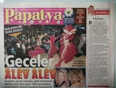 Takvim Gazetesi Papatya Eki 31 Mayıs 2003 Duygu Baş Döndürdü-Gülşeni Zor Tanıdılar -GZ37187 - 1