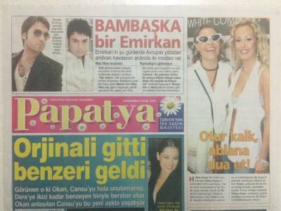 Takvim Gazetesi Papatya Eki 4 Ocak 2006 - Otur Kalk Ablana Dua Et, Bu Ne Sorumsuzluk GZ32888 - 1