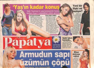 Takvim Gazetesi Papatya Eki 4 Temmuz 2006 - Demet Akalın Tozu Dumana Kattı GZ70417 - 1