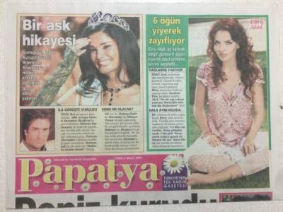 Takvim Gazetesi Papatya Eki 5 Mayıs 2006 - Deniz Akkaya Kudurdu GZ47205 - 1